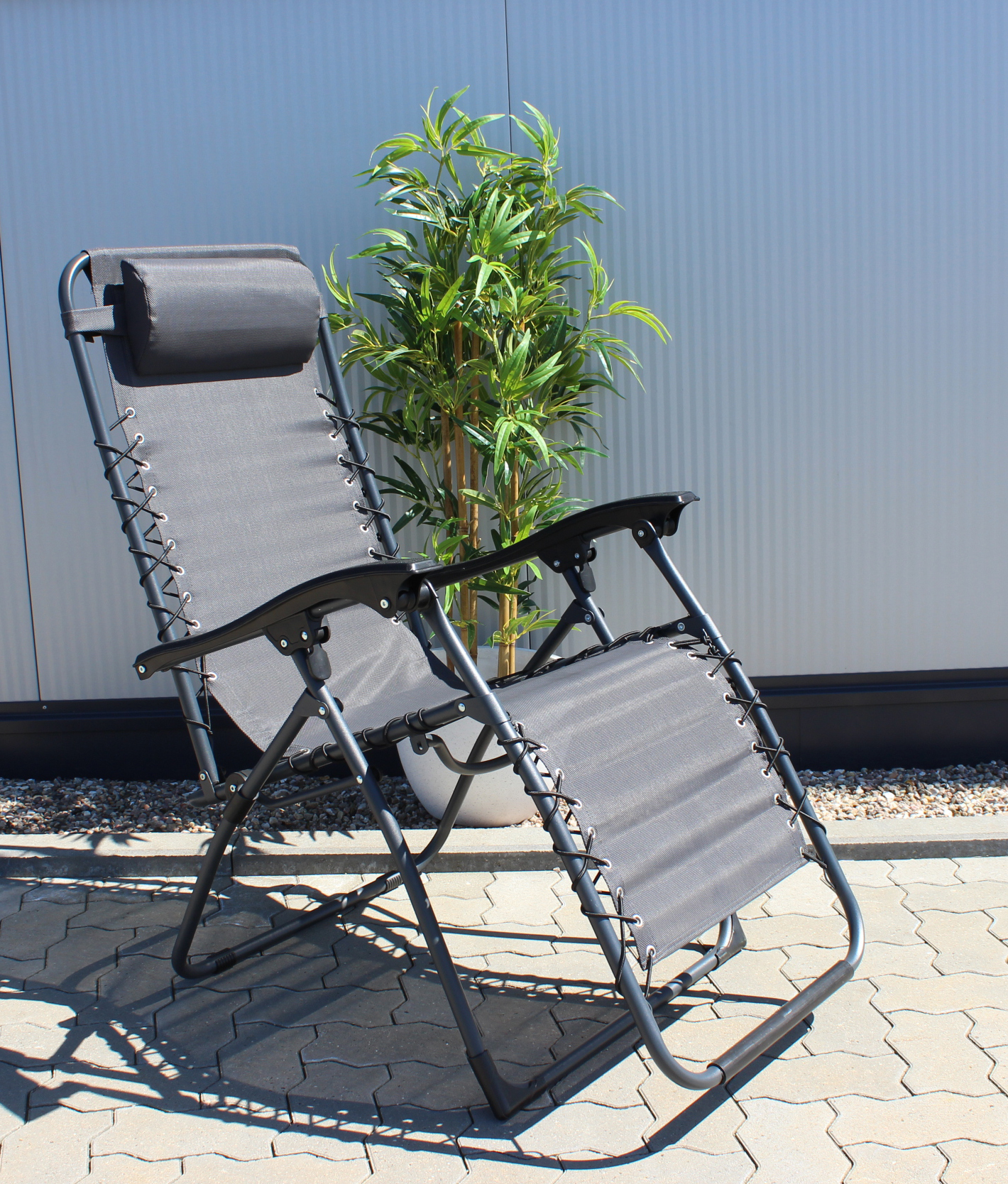 Liegestuhl Hochlehner Gartenstuhl Gartenliege Relaxliege Sessel